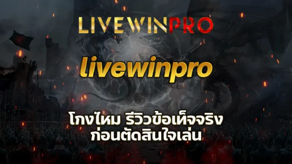 livewinpro โกงไหม